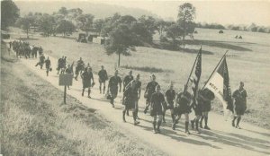 Boy Scouts Valley Forge National Jamboree Pennsylvania Flags Postcard 20-12812