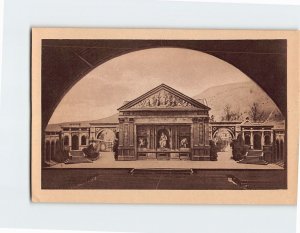 Postcard Passionstheaterbuhne Oberammergau Germany