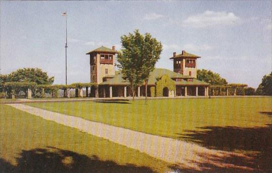 Missouri Kansas City Mian Shelter House West Entrance Swope Park