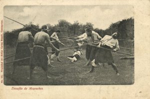 chile, Patagonia, Desafío de Mapuches (1900s) Carlos Brandt Postcard