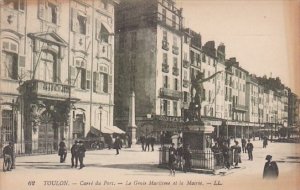 France Toulon Carre du Port Le Genie Maritime et la Mairie