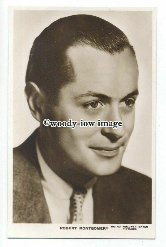 b5038 - Film Actors - Robert Montgomery, M.G.M.Pictures - postcard