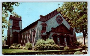 PT. PLEASANT BEACH, NJ New Jersey ~ ST. PETER'S CATHOLIC CHURCH 1956 Postcard