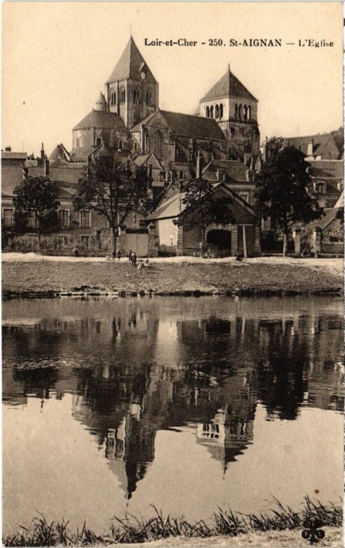 CPA Saint-Aignan L'Eglise FRANCE (1287707)