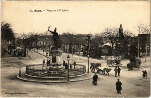 CPA AGEN Place du XIV Juillet (89820)