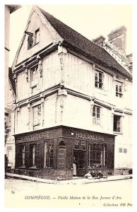 Compiegne , Bakery, children sitting in front