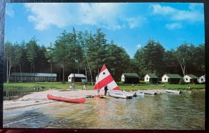 Vintage Postcard 1980's Point Breeze, on Lake Wentworth, Wolfeboro, NH