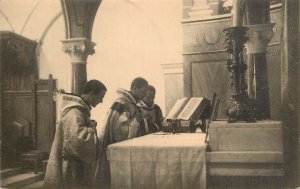 Belgium St. Andrew's Abbey Lophem Loppem Bruges PAX CHRISTI Priests Solemn Mass