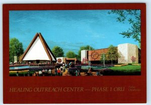 TULSA, Oklahoma OK~HEALING OUTREACH CENTER Oral Roberts University 4x6 Postcard