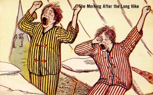 Military Humor - After the long hike