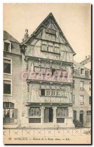 Postcard Old House Morlaix Queen Anne