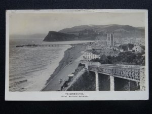 G.W.R. Official Great Western Railway TEIGNMOUTH c1912 RP Postcard