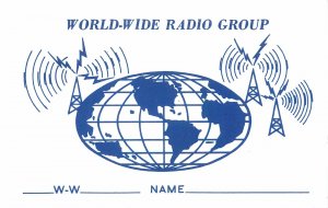 Postcard UK England World Wide Radio Group