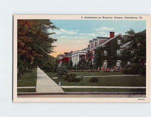 Postcard Resident on Westover Avenue, Petersburg, Virginia