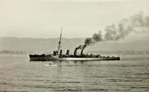 HMS Fearless Ship Royal Navy Vintage Photo