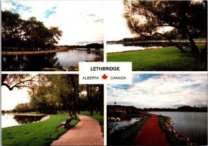 Canada Alberta Lethbridge Henderson Lake Multi View