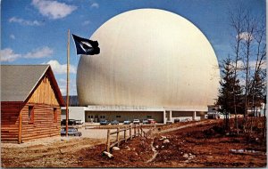 Earth Station Andover Maine Me Bell System Satellite Vintage Unposted Postcard 