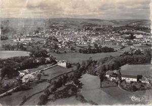 BR49554 Ussel vue aerienne       France