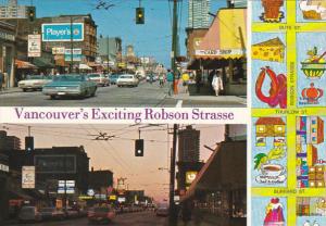 Canada Robson Strasse Vancouver British Columbia