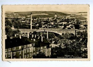 191582 GERMANY PLAUEN Gesamtansicht Streitsberg Vintage photo