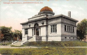 Carnegie Public Library Jeffersonville, Indiana IN