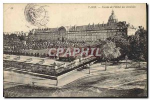 Postcard Old Paris Facade of the Hotel des Invalides