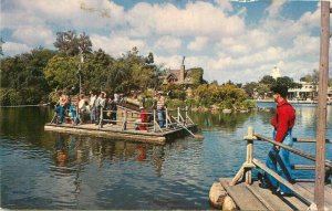 Anaheim California Amusement Disneyland Tom Sawyer Island Postcard 21-9941