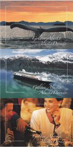 (3 cards) Golden Alaska - Whale Watching - Cruising - Fine Dining