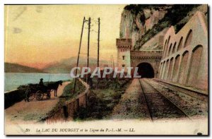 Lake Bourget Postcard The Old ligle PLM