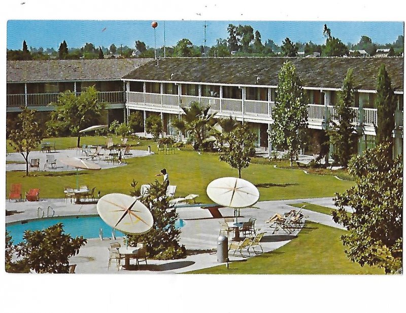 Hyatt Tradewinds Motor Hotel Motel Parkway Drive Fresno California