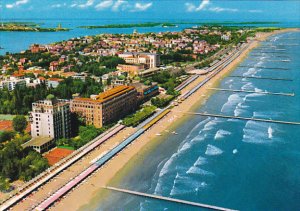 Italy Venezia Lido Aerial View