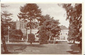 Worcestershire Postcard - Winter Gardens & Priory - Malvern -  Ref  ZZ5897