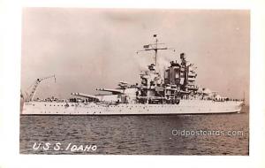 USS Idaho Military Battleship Unused 