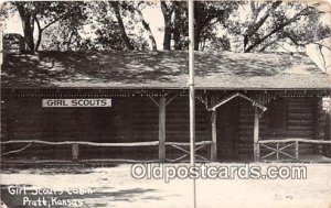 Girl Scouts Cabin Pratt, Kansas, USA Boy Scouts Scouting Unused 