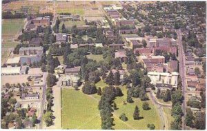 Air view of Oregon State University, Corvallis, Oregon, OR, Chrome