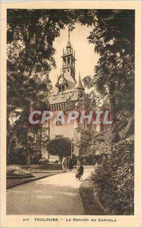 Old Postcard Toulouse Le Donjon du Capitole