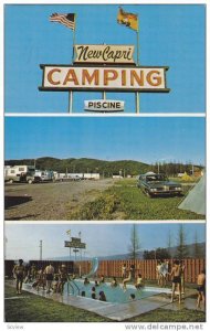 Swimming Pool, Water Slide, RV Trailers, New Capri Camping, Edmundston, New B...