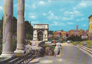 Italy Roma Rome Arco di Tito e Foro Romano