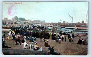 The Beach SOUTHEND Essex England UK Postcard