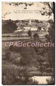 Postcard Old Coulanges Sur Yonne Vue Prize Du Bois De Edsa firs