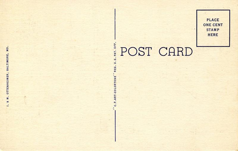 Large Letter - Baltimore, Maryland