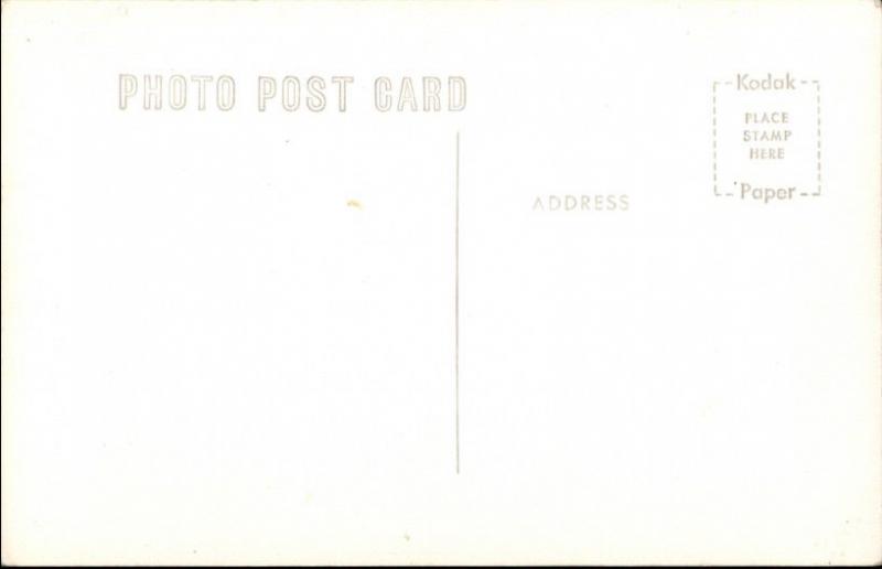 Burns OR Post Office & Federal Building Real Photo Postcard