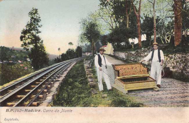 Funicular Railway and the Famous Monte Hill Cart - Madeira, Portugal - DB