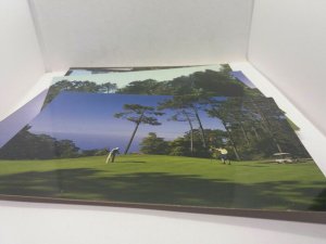 6 x Large Vintage Postcards Palheiro Estate Golf Course Madeira Portugal