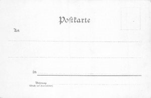 L026 Germany Zur Erinnerung Parade military litho postcard