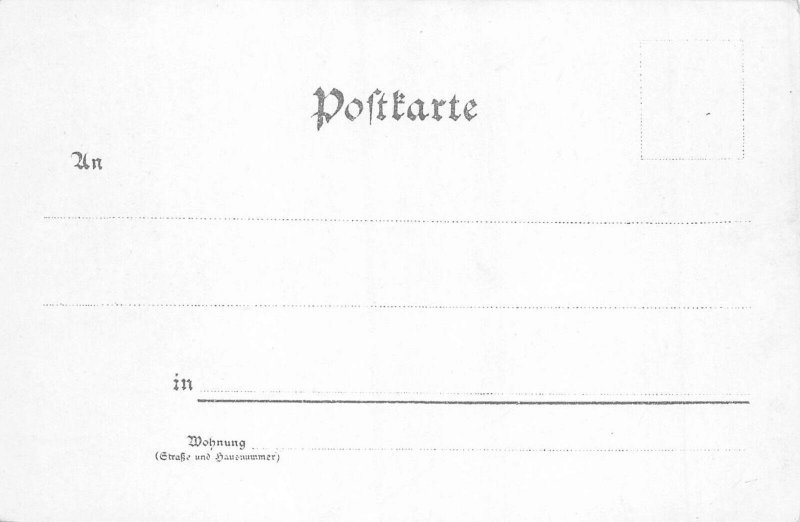 L026 Germany Zur Erinnerung Parade military litho postcard