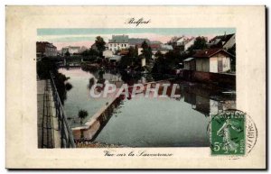 Belfort - Vue Generale on Tasty Old Postcard