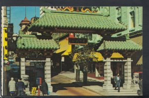 America Postcard - China Gate, Chinatown, San Francisco, California RS20375