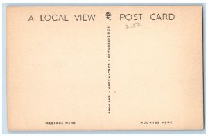 Pocomoke City Maryland Postcard United States Post Office c1940 Vintage Antique