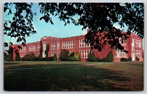 Georgetown Delaware~Georgetown High School From Grounds~Vintage Postcard